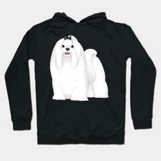 Maltese Dog Hoodie